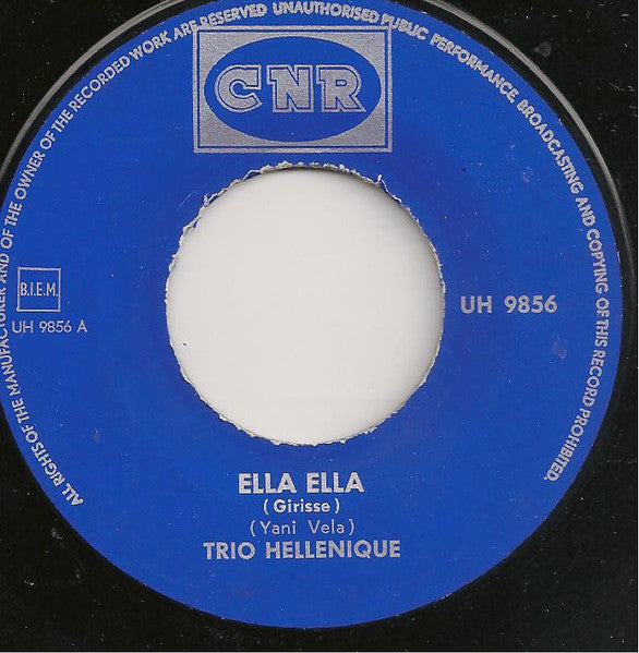 Trio Hellenique - Ella - Ella 40078 Vinyl Singles Goede Staat