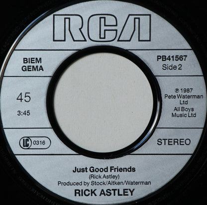 Rick Astley - Whenever You Need Somebody 17650 14481 30348 16980 Vinyl Singles Goede Staat