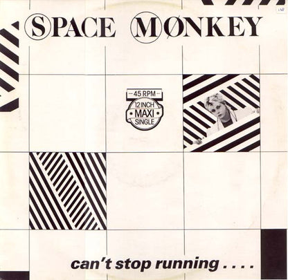 Space Monkey - Can't Stop Running (Maxi-Singles)  48640 Maxi-Singles Goede Staat