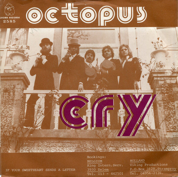 Octopus - Cry 31663 Vinyl Singles Goede Staat