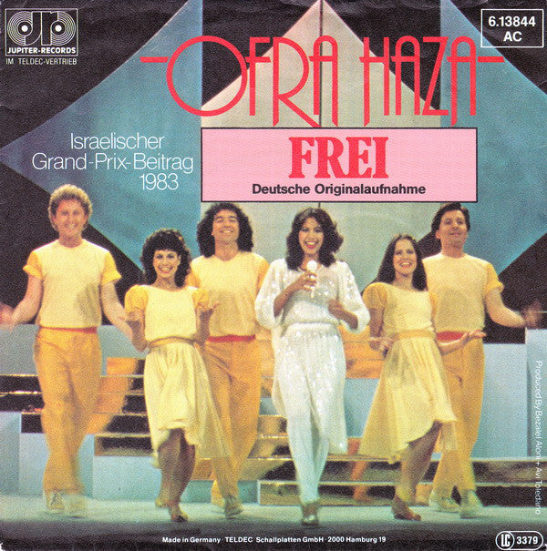 Ofra Haza - Frei (Deutsche Originalaufnahme) 22625 Vinyl Singles Goede Staat