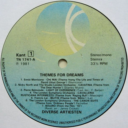 Various - Themes For Dreams (LP) Vinyl LP Goede Staat