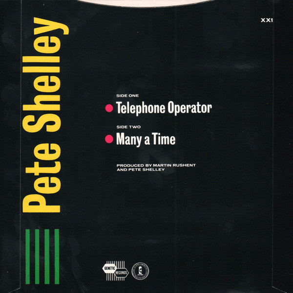 Pete Shelley - Telephone Operator 15069 Vinyl Singles Goede Staat