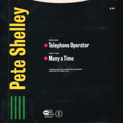 Pete Shelley - Telephone Operator 15069 Vinyl Singles Goede Staat