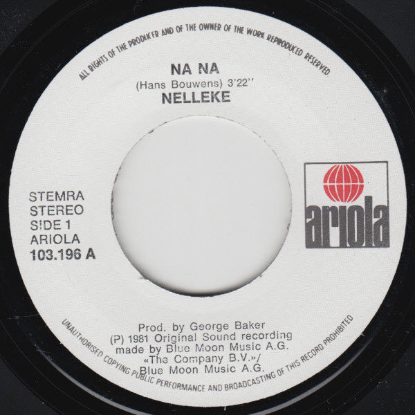 Nelleke - Na Na 12339 Vinyl Singles Goede Staat