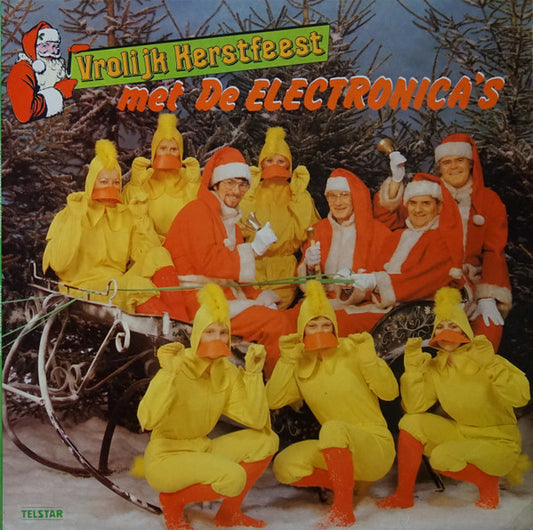 Electronica's - Vrolijk Kerstfeest Met De Electronica's (LP) 46196 Vinyl LP Goede Staat