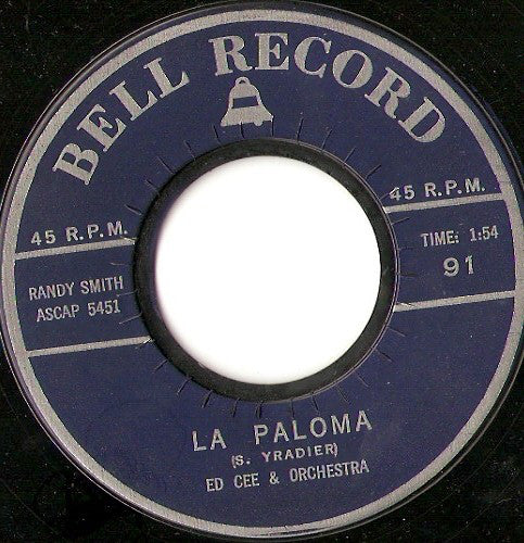 Four Dreams, Ed Cee & Orchestra - Just A Dream / La Paloma 19398 Vinyl Singles Goede Staat