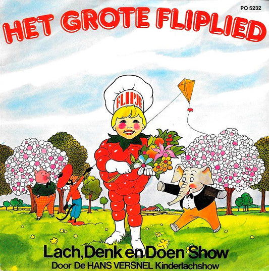 Hans Versnel Kinderlachshow - Het Grote Fliplied 34416 08301 17120 22569 23259 Vinyl Singles Goede Staat