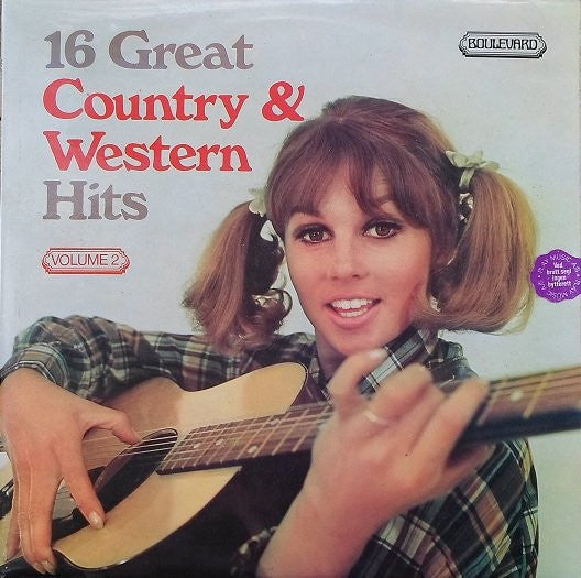 Arizona Night Riders / Dave Kelsey And The Countrymen - 16 Great Country & Western Hits Volume 2 (LP) 42568 Vinyl LP Goede Staat