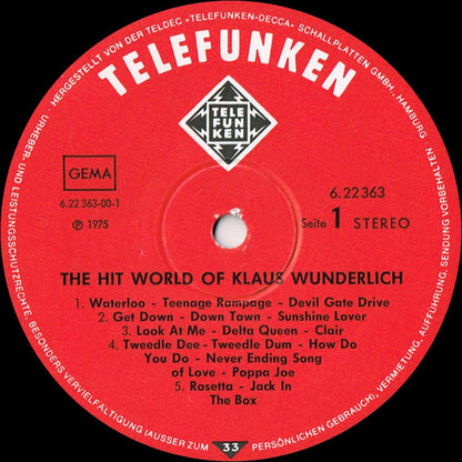 Klaus Wunderlich - The Hit World (LP) 42515 Vinyl LP Goede Staat