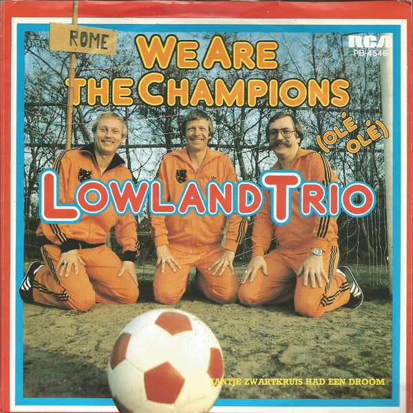 Lowland Trio - We Are The Champions 31612 Vinyl Singles Goede Staat