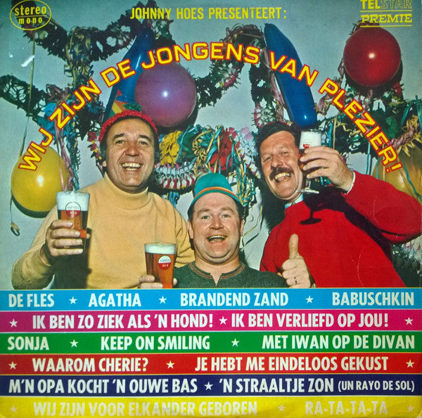 Various - Johnny Hoes Presenteert: Wij Zijn De Jongens Van Plezier (LP) 42625 Vinyl LP Goede Staat