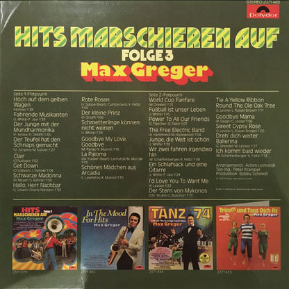 Max Greger - Hits Marschieren Auf Folge 3 (LP) 42017 Vinyl LP Goede Staat