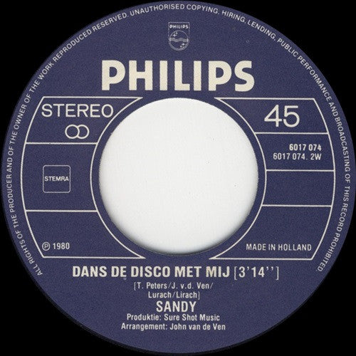 Sandy - Do Re Mi 11301 Vinyl Singles Goede Staat