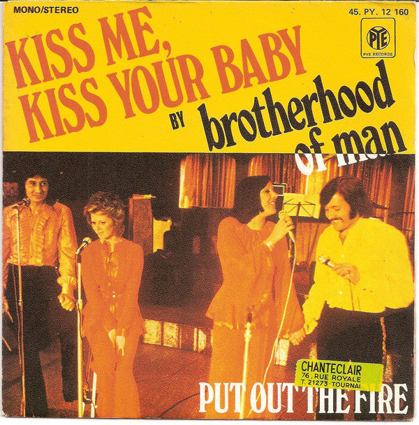 Brotherhood Of Man - Kiss Me Kiss Your Baby 25574 Vinyl Singles Goede Staat