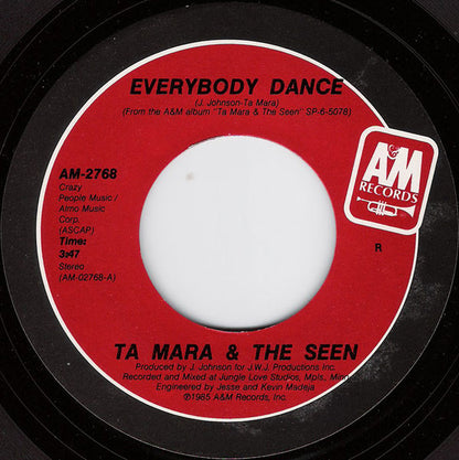 Ta Mara & The Seen - Everybody Dance 03795 Vinyl Singles Goede Staat