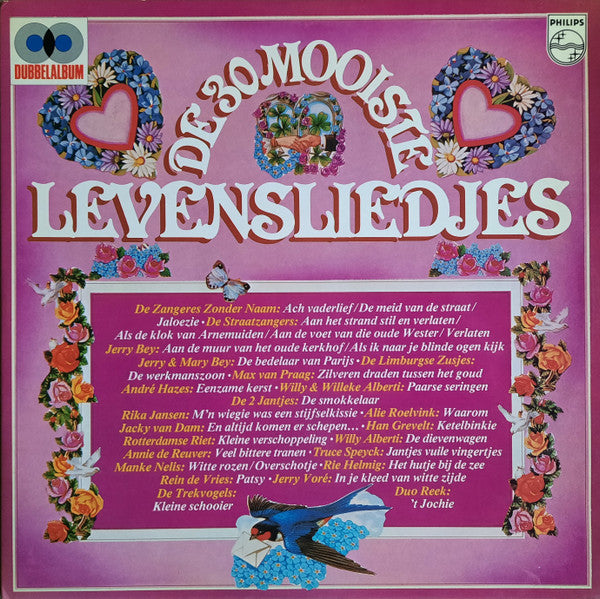 Various - De 30 Mooiste Levensliedjes (LP) 51335 Vinyl LP Dubbel Goede Staat