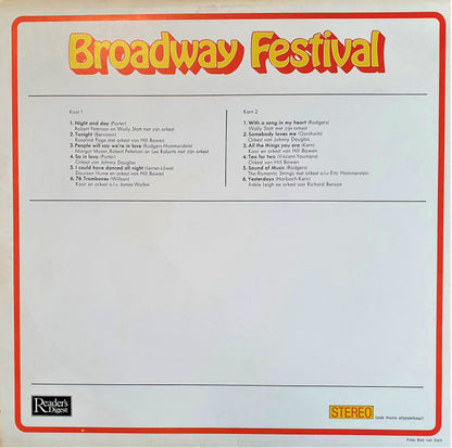 Various - Broadway Festival (LP) 44371 Vinyl LP Goede Staat