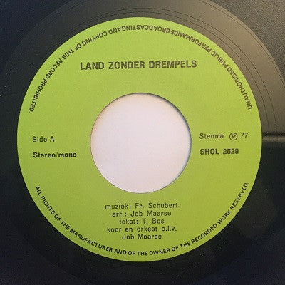 Koor En Orkest o.l.v. Job Maarse - Land Zonder Drempels 14496 28731 Vinyl Singles Goede Staat