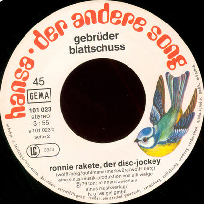 Gebrüder Blattschuss - Früh-Stück 31238 Vinyl Singles Goede Staat