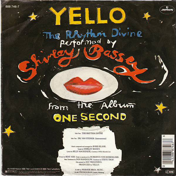 Yello, Shirley Bassey - The Rhythm Divine 02649 Vinyl Singles Goede Staat