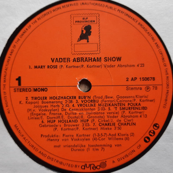 Various - Vader Abraham Show (LP) 49269 Vinyl LP Goede Staat