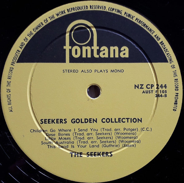 Seekers - Seekers Golden Collection (LP) 46540 Vinyl LP Goede Staat