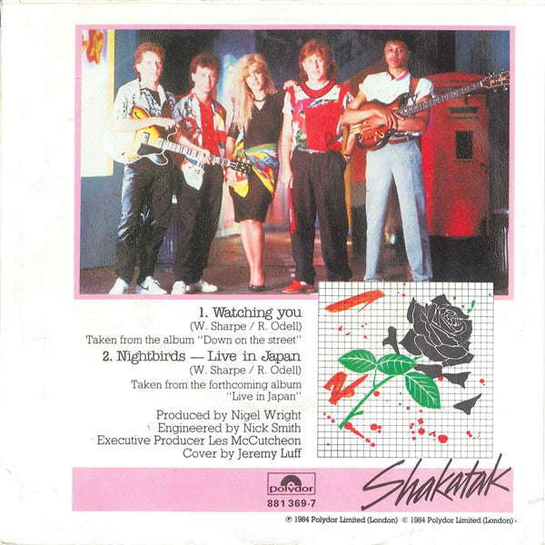 Shakatak - Watching You 36424 Vinyl Singles Goede Staat