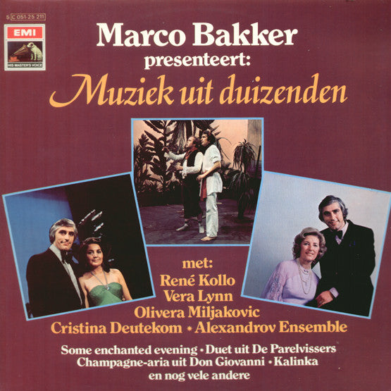 Marco Bakker Presents Various - Muziek Uit Duizenden (LP) 42157 Vinyl LP Goede Staat