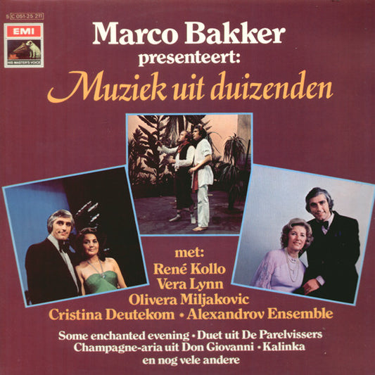 Marco Bakker Presents Various - Muziek Uit Duizenden (LP) 42157 Vinyl LP Goede Staat