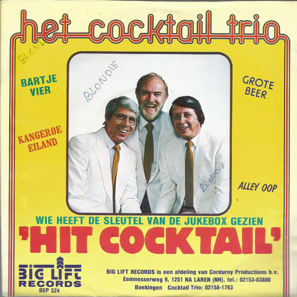 Cocktail Trio - Hit Cocktail 06278 Vinyl Singles Goede Staat