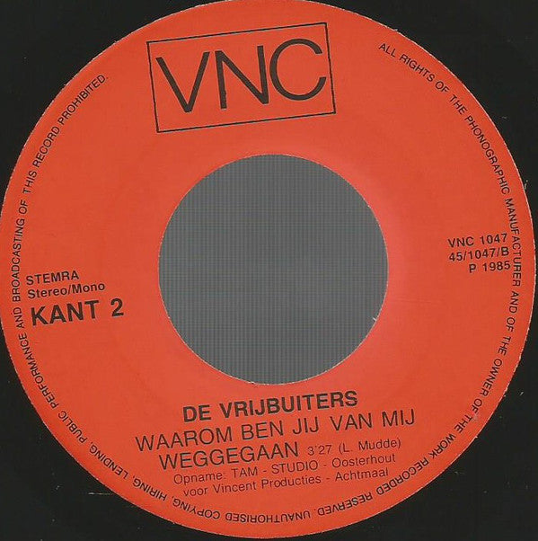 Vrijbuiters - Laten We Toch Vrolijk Wezen 23322 Vinyl Singles Goede Staat