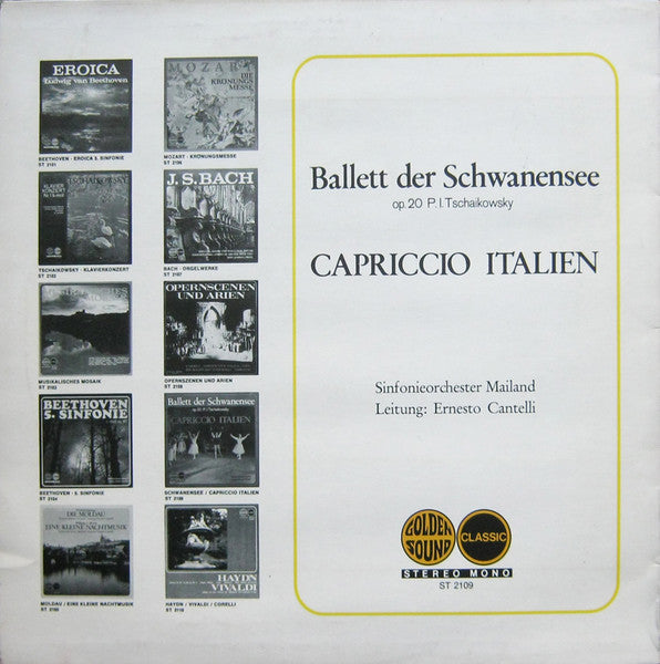 Pyotr Ilyich Tchaikovsky - Ballett Der Schwanensee (Op. 20) (LP) 49719 Vinyl LP Goede Staat