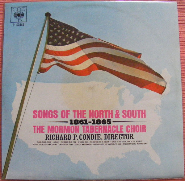 Mormon Tabernacle Choir - Songs Of The North And South, 1861-1865 (LP) 42452 Vinyl LP Goede Staat