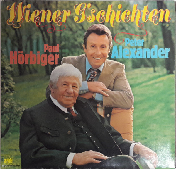 Paul Hörbiger / Peter Alexander - Wiener G'schichten (LP) 44380 Vinyl LP Goede Staat