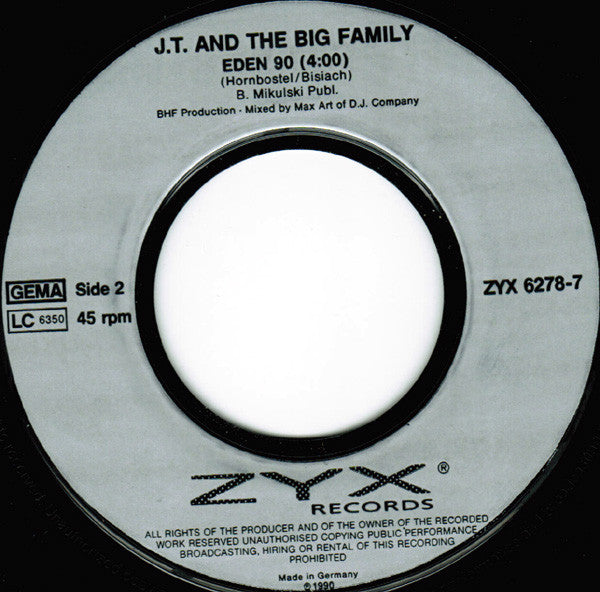 J.T. And The Big Family - Moments In Soul 14338 Vinyl Singles Goede Staat