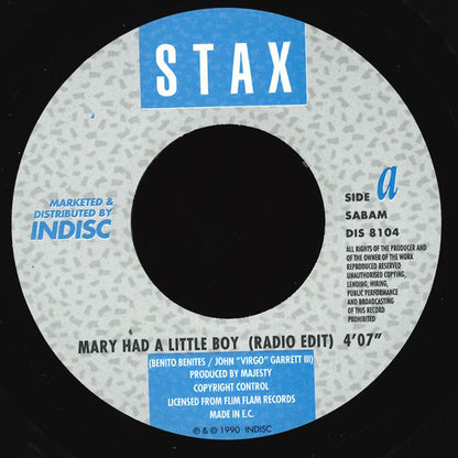 Stax - Mary Had A Little Boy 12555 Vinyl Singles Goede Staat