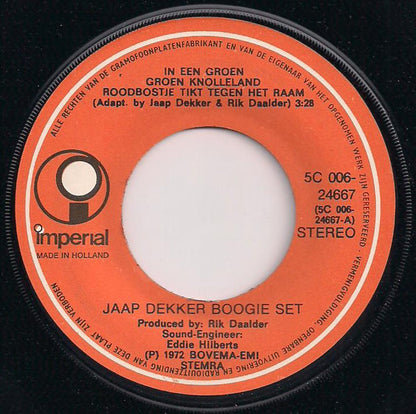 Jaap Dekker Boogie Set - In Een Groen Groen Knollenland (B) Vinyl Singles B-Keus (B)