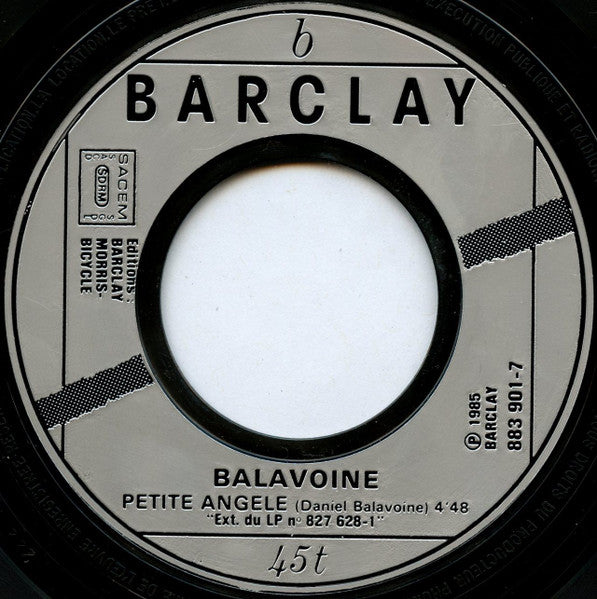 Balavoine - Sauver L'Amour 15349 Vinyl Singles Goede Staat