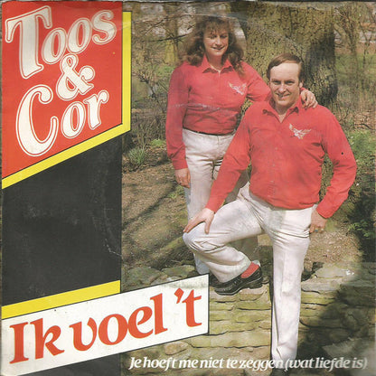 Toos & Cor - Ik Voel 't 14529 22984 23579 Vinyl Singles Goede Staat