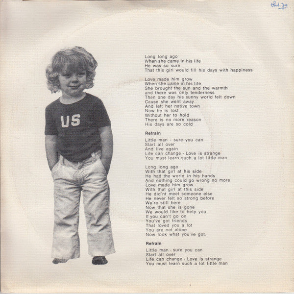 Us - Little Man 01986 Vinyl Singles Goede Staat