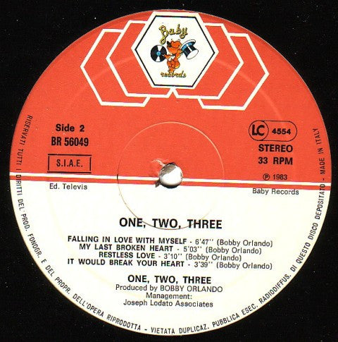 One Two Three - One Two Three (LP) 42087 Vinyl LP Goede Staat