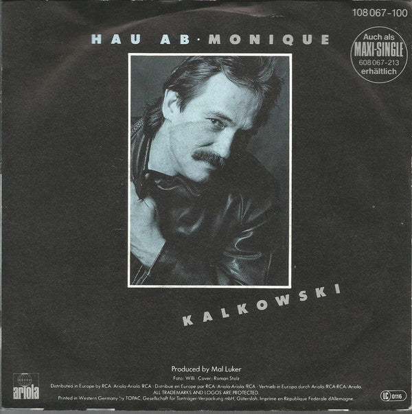 Kalkowski - Hau Ab 23469 05365 Vinyl Singles Goede Staat