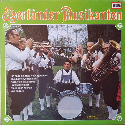 Falkenauer Musikanten Solisten: Hans Und Wenzel An Der Zither: Anton Vradek - Egerländer Musikanten (LP) 49198 Vinyl LP Goede Staat