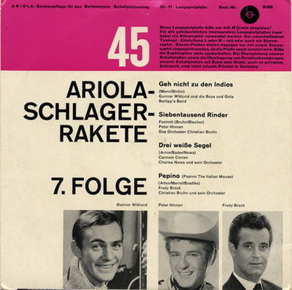 Various - Ariola Schlager Rakete, 7. Folge 39890 Vinyl Singles Goede Staat