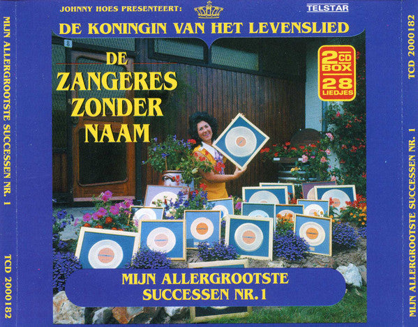 Zangeres Zonder Naam - Mijn Allergrootste Successen Nr. 1 (CD) Compact Disc Goede Staat