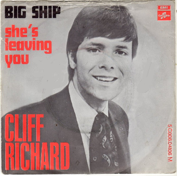 Cliff Richard - Big Ship 08539 Vinyl Singles Goede Staat