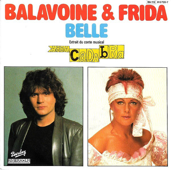 Daniel Balavoine & Frida - Belle 19078 Vinyl Singles Goede Staat