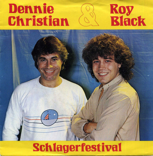 Dennie Christian & Roy Black - Schlagerfestival 37585 Vinyl Singles Goede Staat