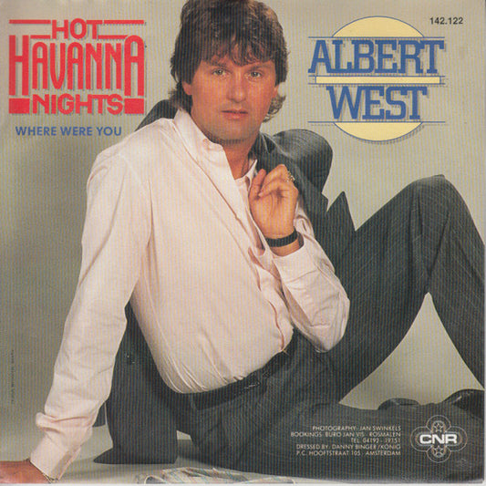 Albert West - Hot Havanna Nights 05375 Vinyl Singles Goede Staat